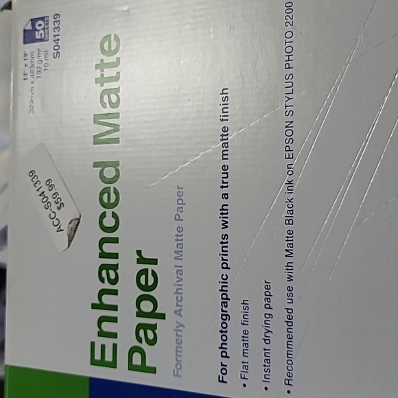 Epson Professional Photo Paper, Matte photo paper… - Picture 2 of 8